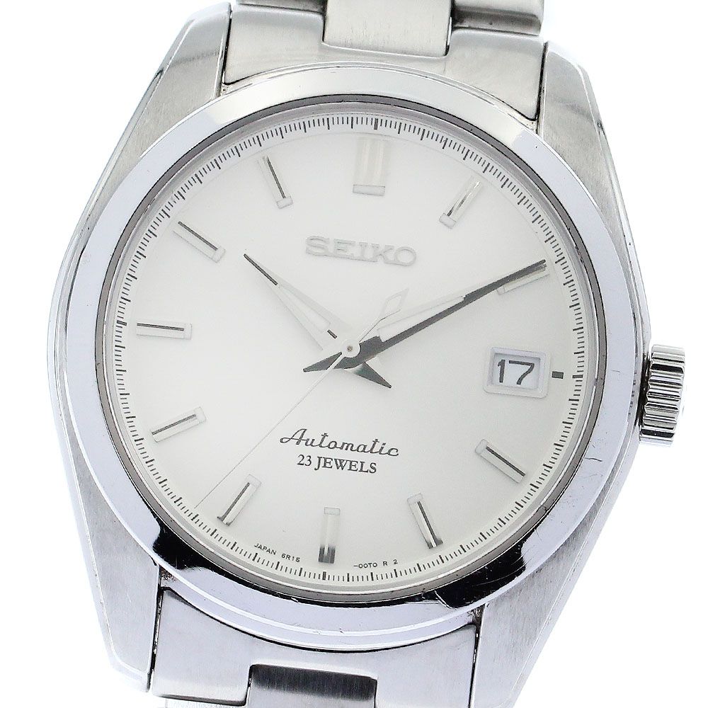 セイコーメカニカルSARB035 自動巻時計アイボリー文字盤6R15 【公式通販】