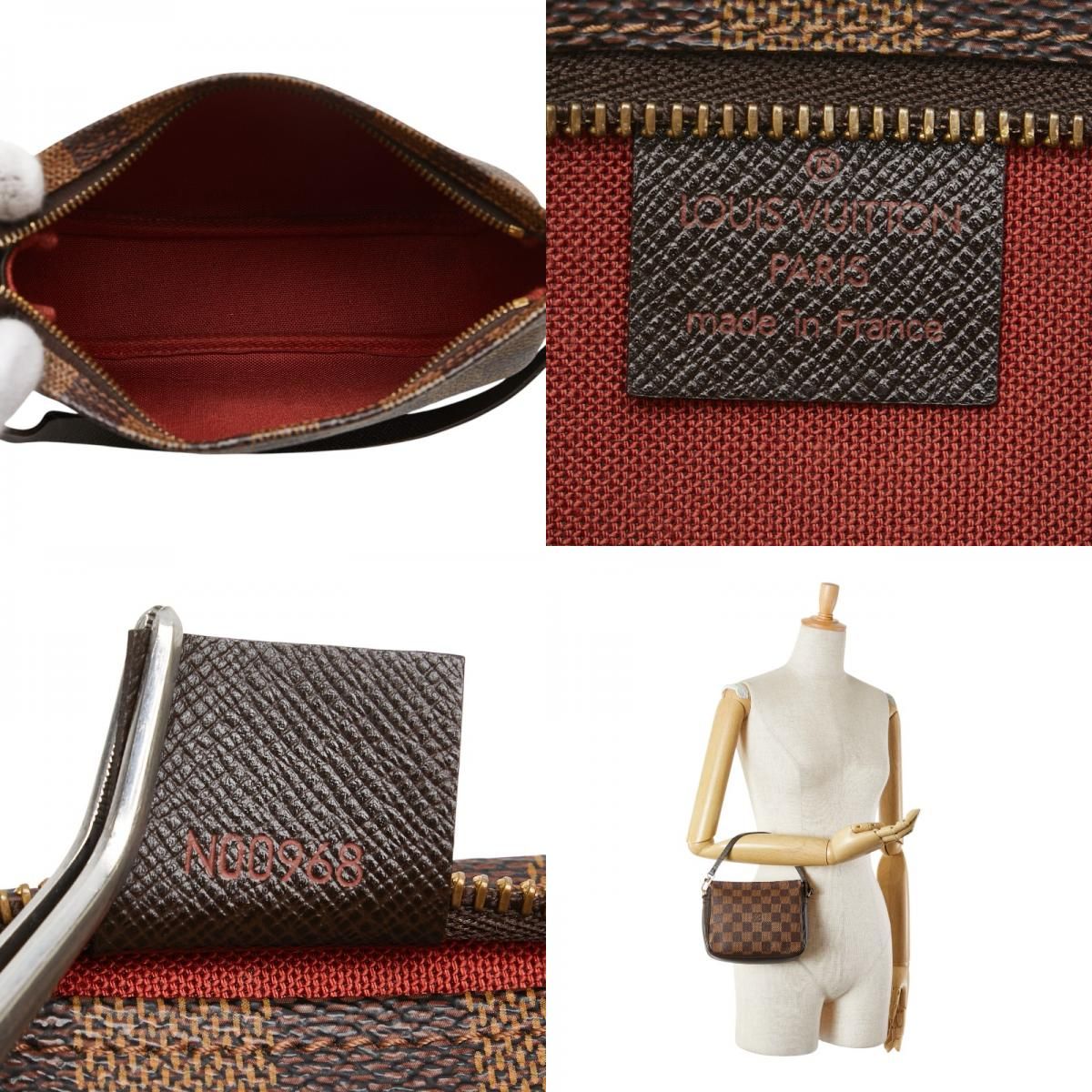 LOUIS VUITTON ルイヴィトン M00966 ポーチ・モノグラムバレル