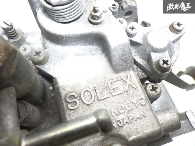 Solex 40パイ　ソレックス　キャブレター 2基　トヨタ純正　3型　送料無料 ソレックス40 2基 トヨタ純正 | パーツの杜
