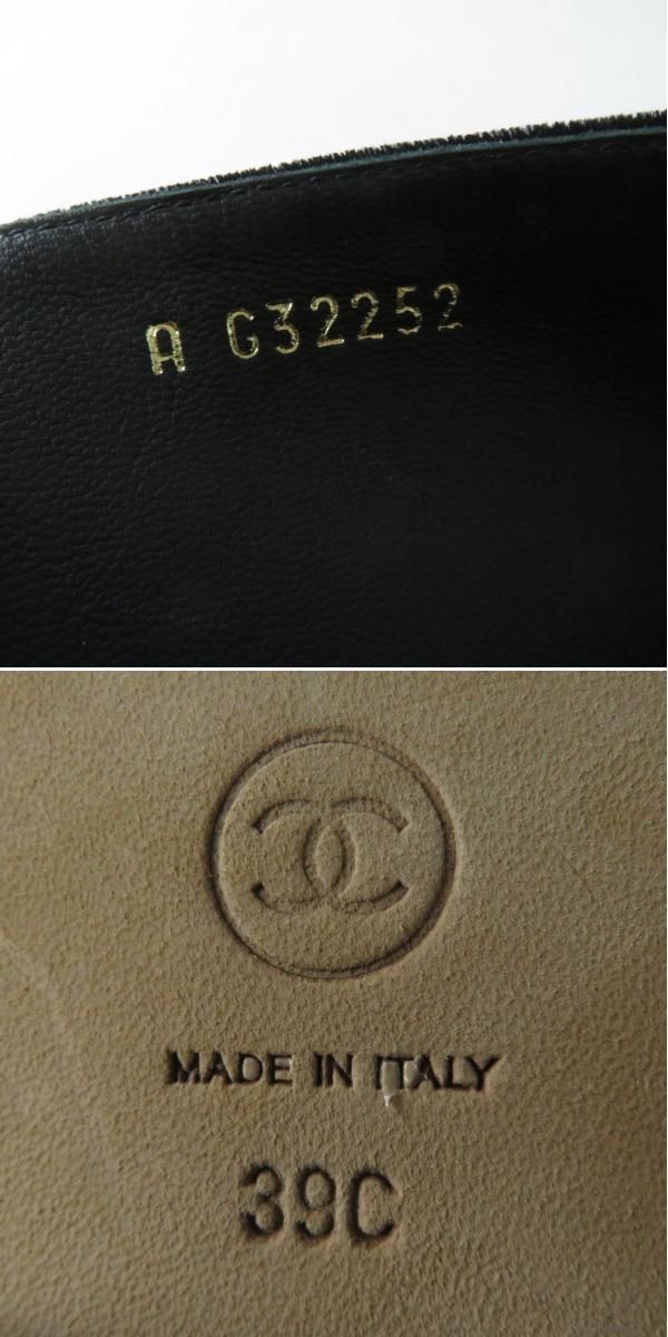 極美品◎イタリア製 CHANEL シャネル G32252 レディース ココマーク 一