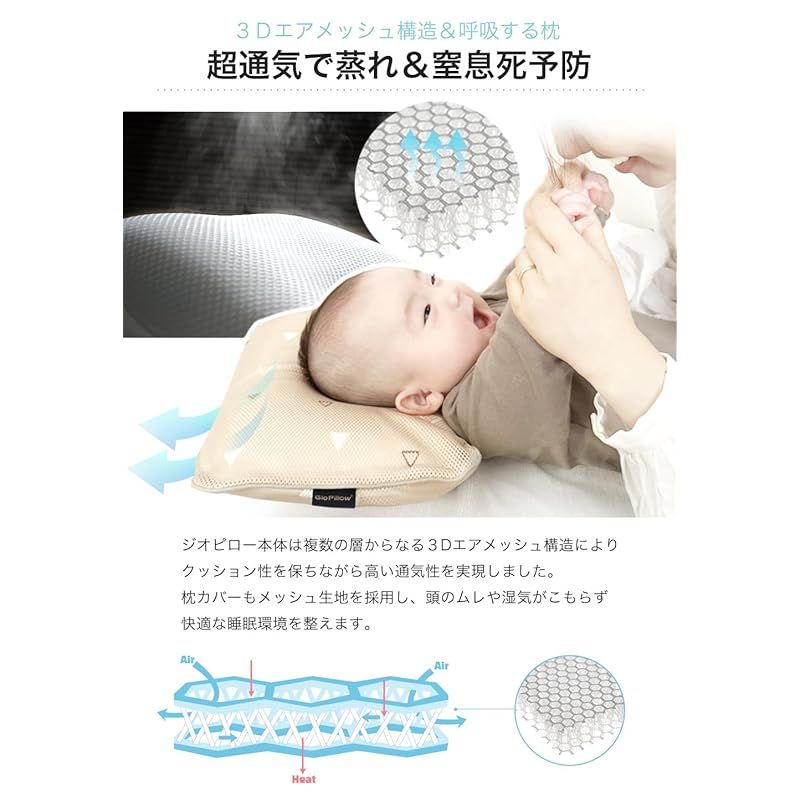 ジオピロー ベビー枕