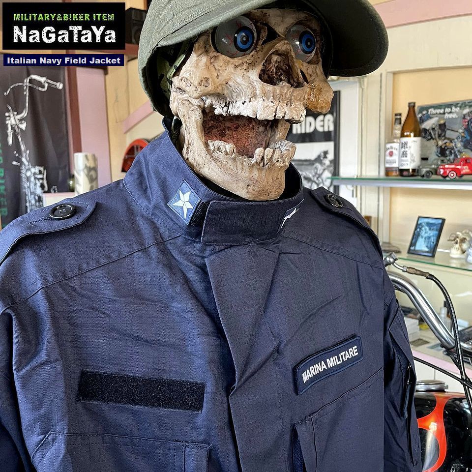 デッドストック 新品 イタリア 海軍 フィールドジャケット