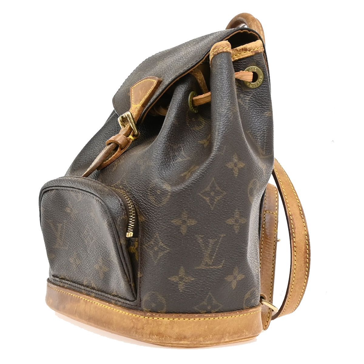 LOUIS VUITTON ルイヴィトン ミニ モンスリ リュック サック