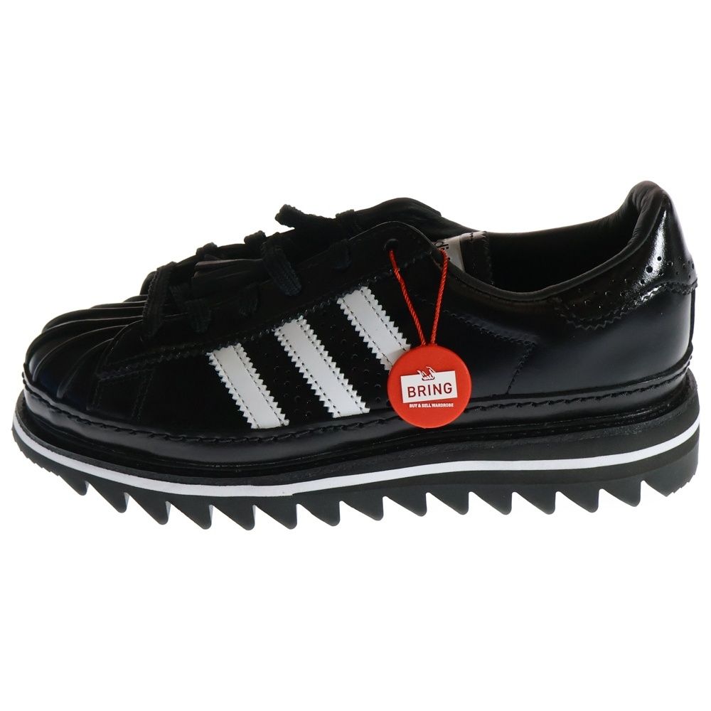 adidas Originals アディダスオリジナルス CLOT SUPERSTAR BY EC クロット スーパースター ローカットスニーカー ブラック レディース US5.5|23.5cm IH5953