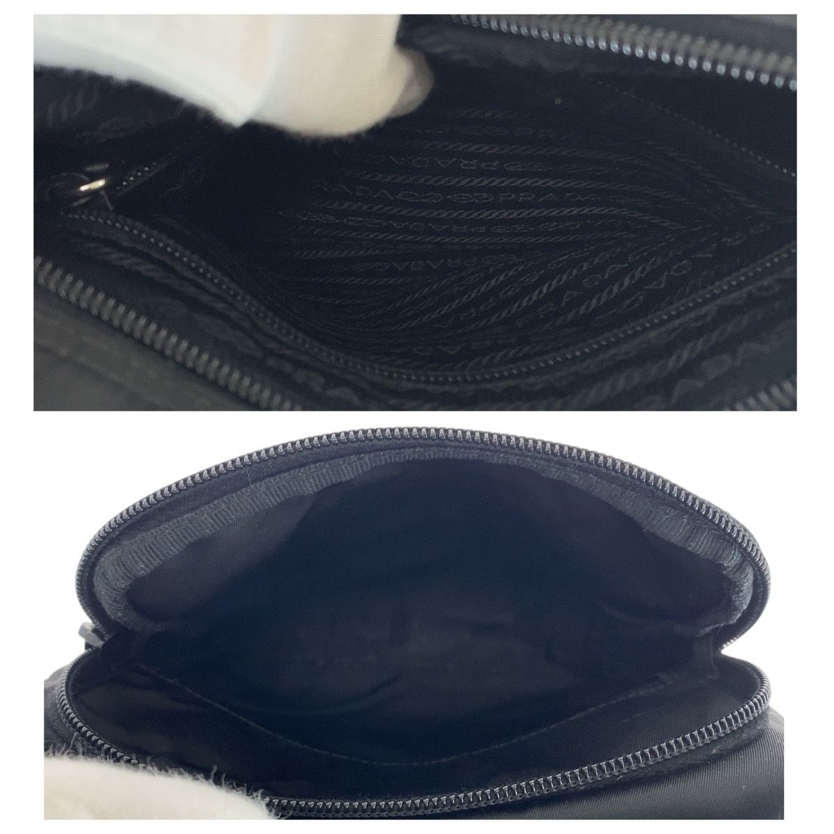 PRADA プラダ メッセンジャー ショルダーバッグ V313 ウール