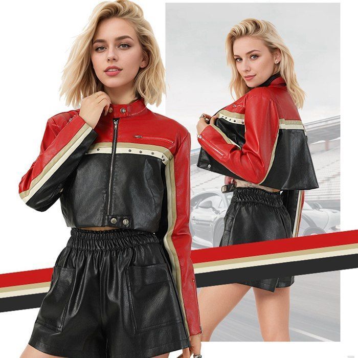 レザージャケット レディース ノー ジャケット 長袖 軽量 女性 アウター ライトアウター ライダースジャケット バイクジャケット 合皮 着痩せ 秋冬 秋服 秋アウター シンプル ギフト プレゼントhuabo02 DZ30