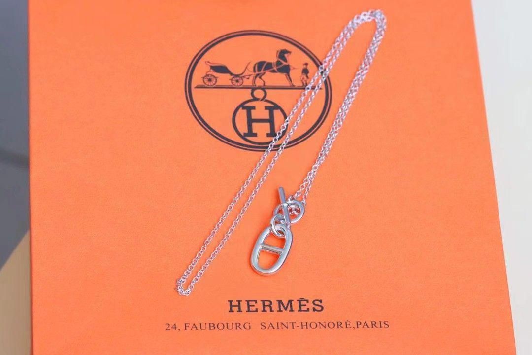 HERMES シェーヌダンクル ネックレス