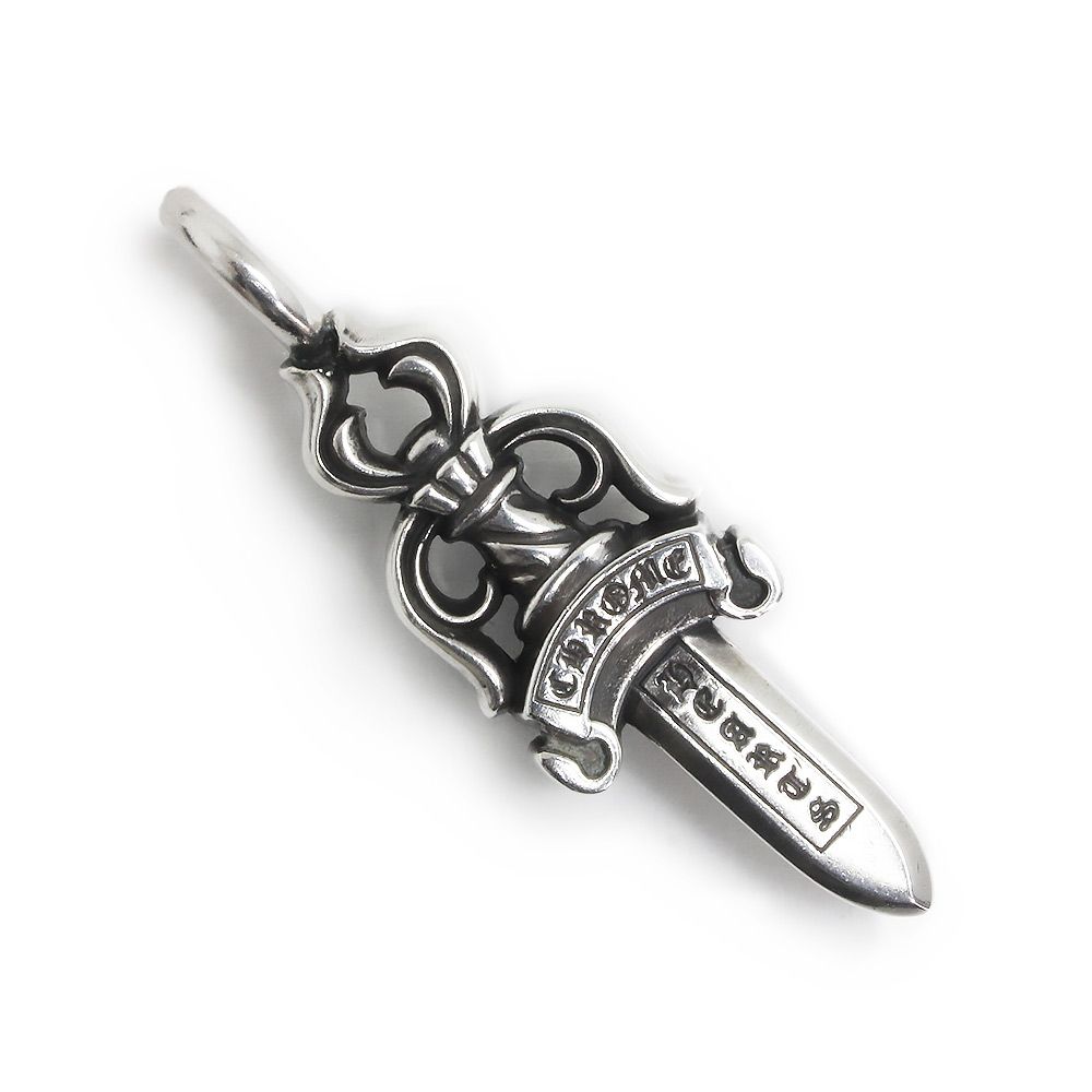 CHROME HEARTS クロムハーツ ダガー ペンダントトップ sv925 CHROME HEARTS 銀座店 クロムハーツ ダブルダガー チャーム