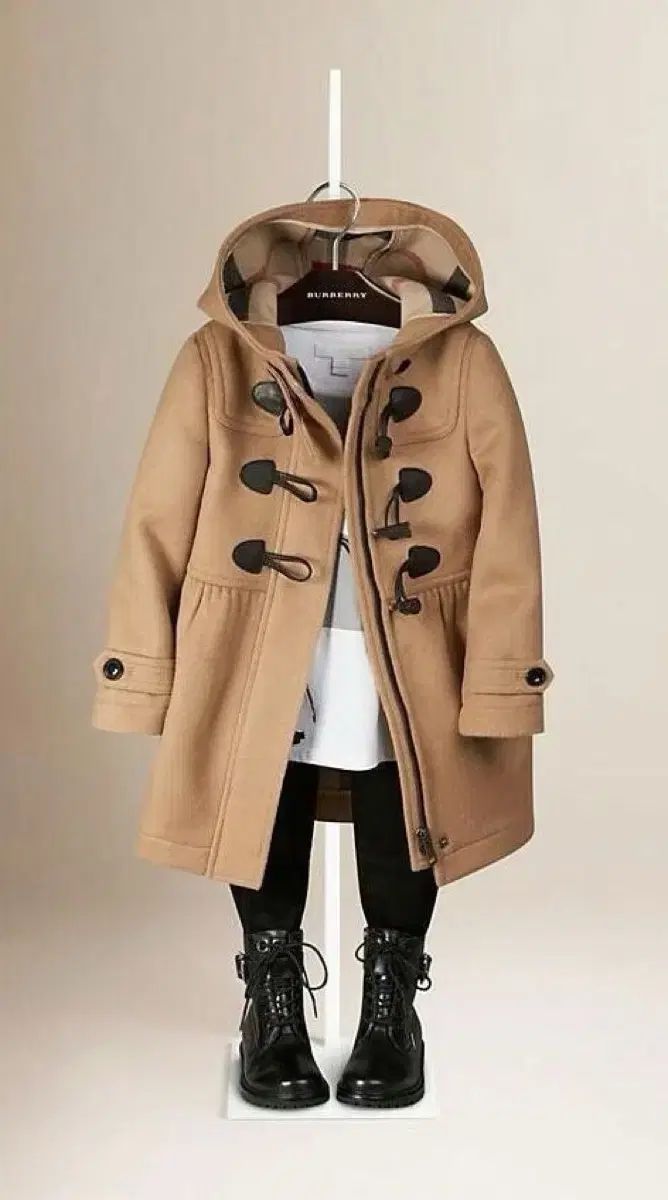 BURBERRY バーバリー キッズ ダッフルコート 10y