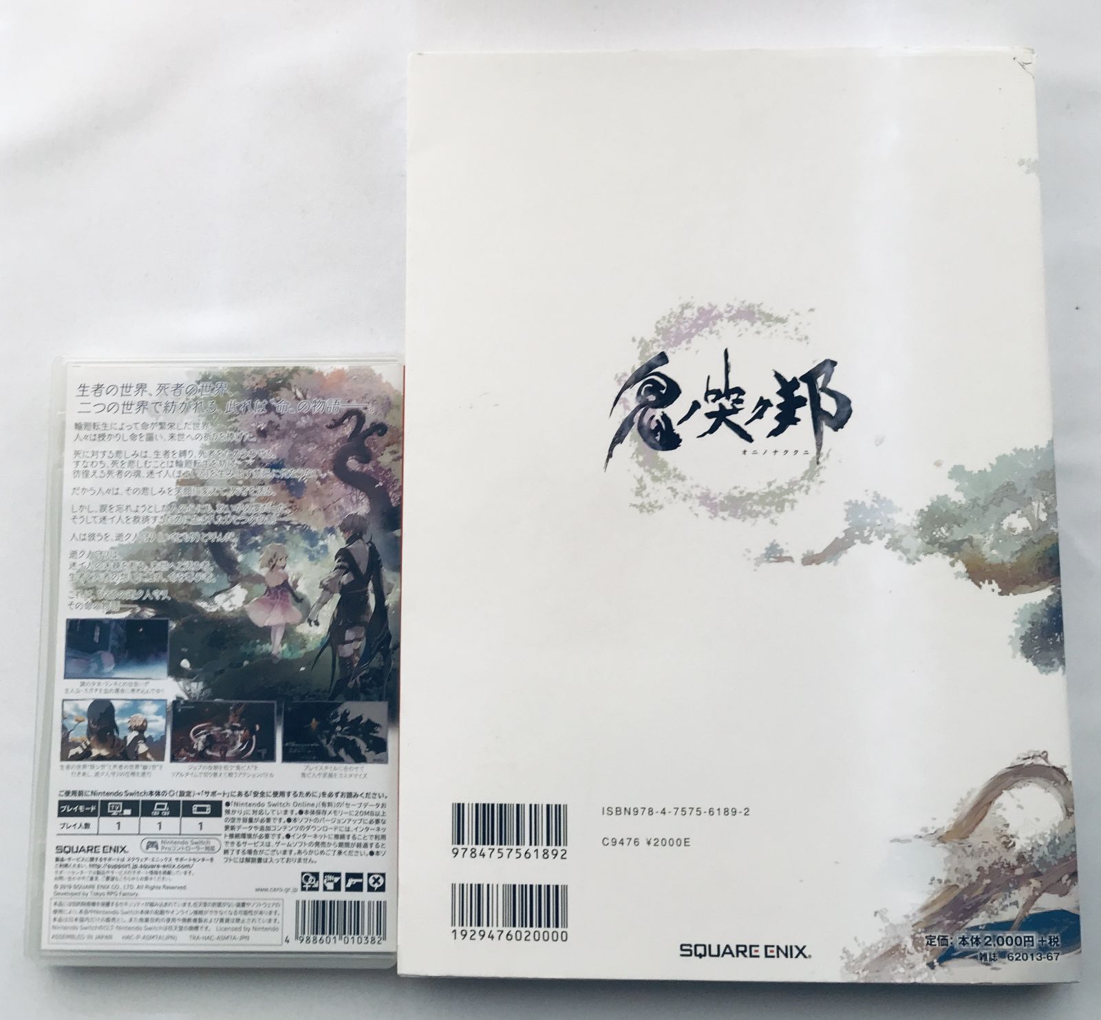 鬼ノ哭ク邦 完全攻略ト設定資料集 生ト死ヲ穿ツ書 攻略本 ガイド Switch 鬼ノ哭ク邦 完全攻略ト設定資料集 生ト死ヲ穿ツ書 (SE-MOOK