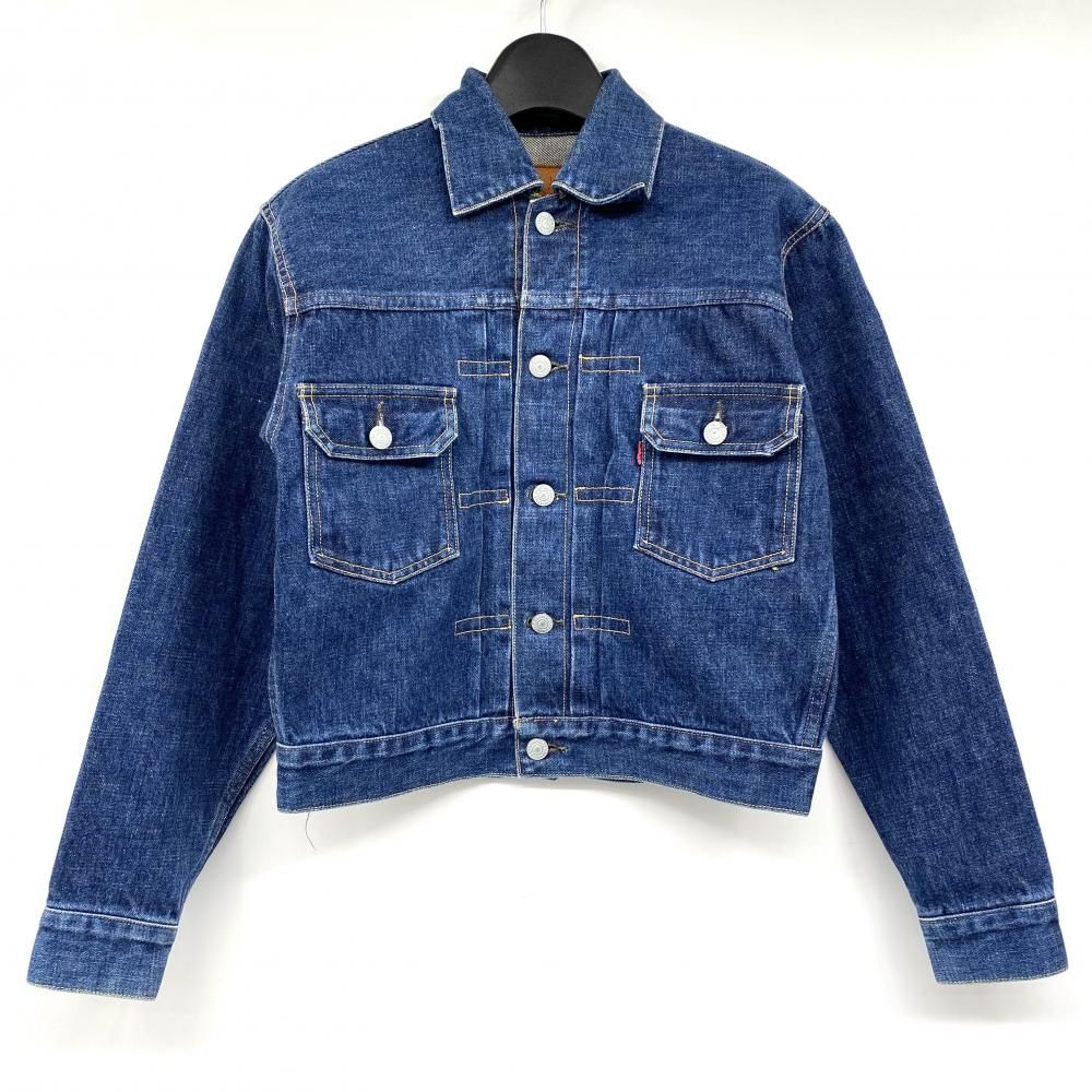 EVISU 1st type デニムジャケット サイズ34 中古】EVISU 初期水牛パッチ 2ndタイプ デニムジャケット サイズ