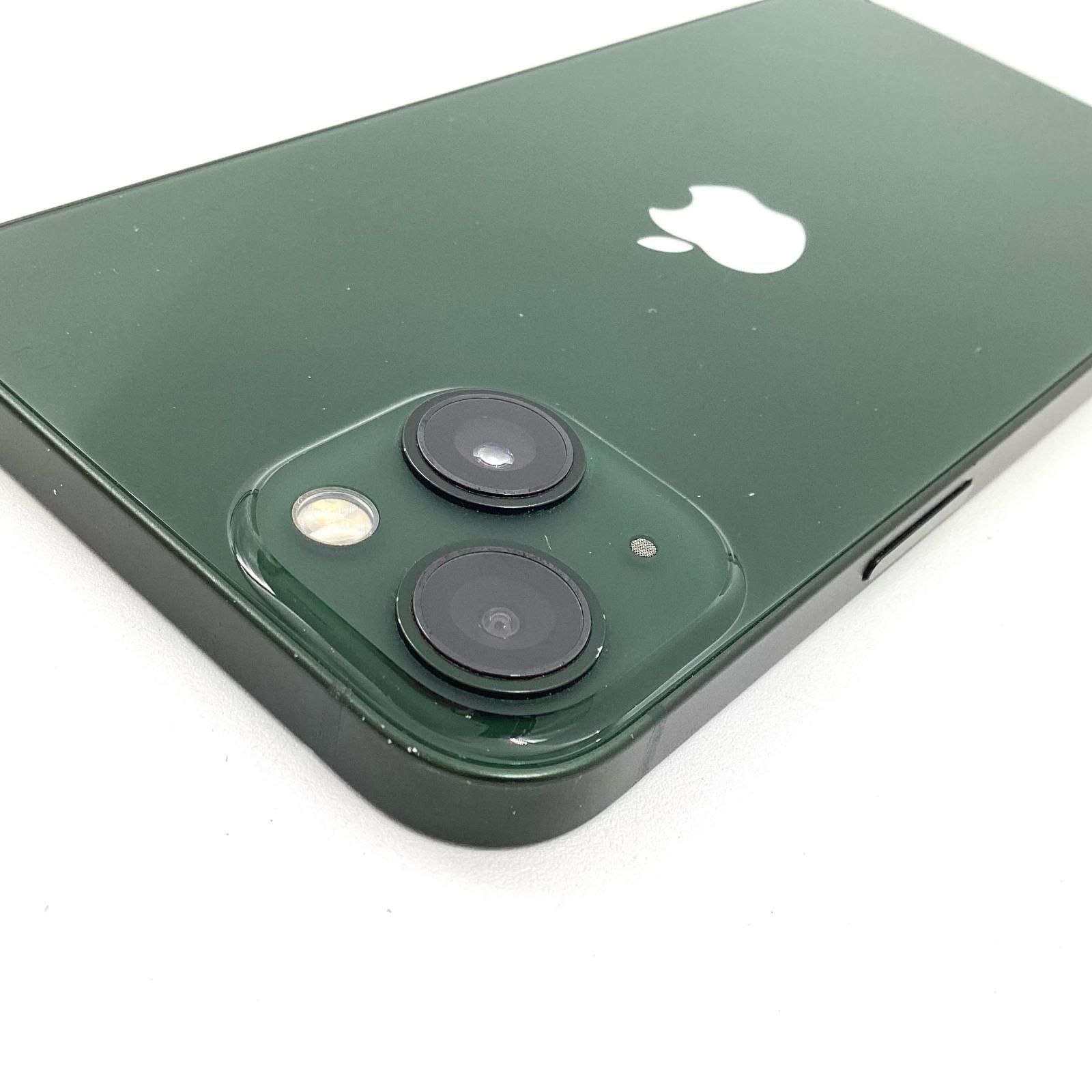 Apple iPhone 13 128GB グリーン docomo 動作確認済 80% 【全額