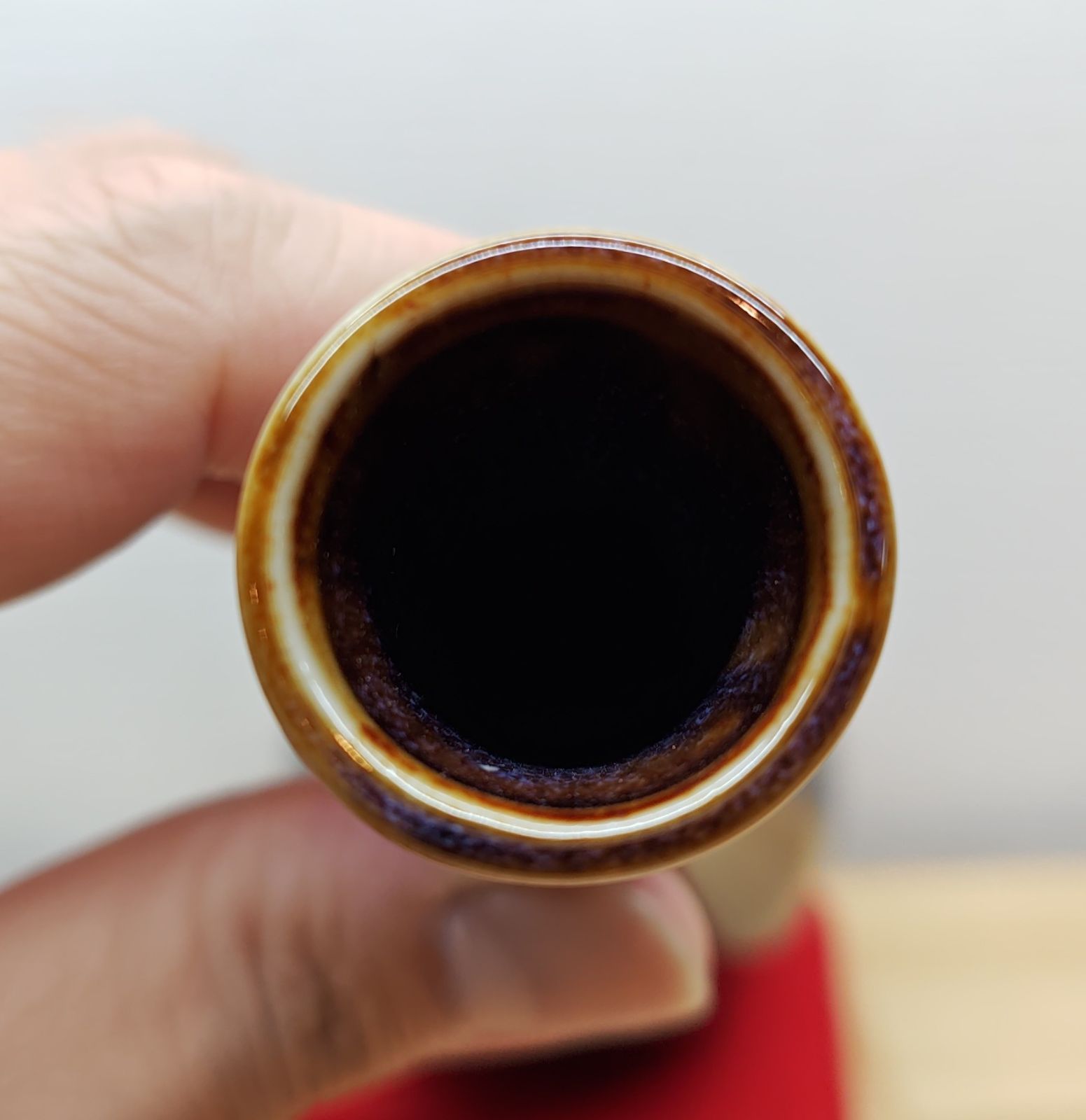 逢絢亭・新品】茶道具 花入 美濃焼 鶴首花入 朝鮮唐津釉 金新窯