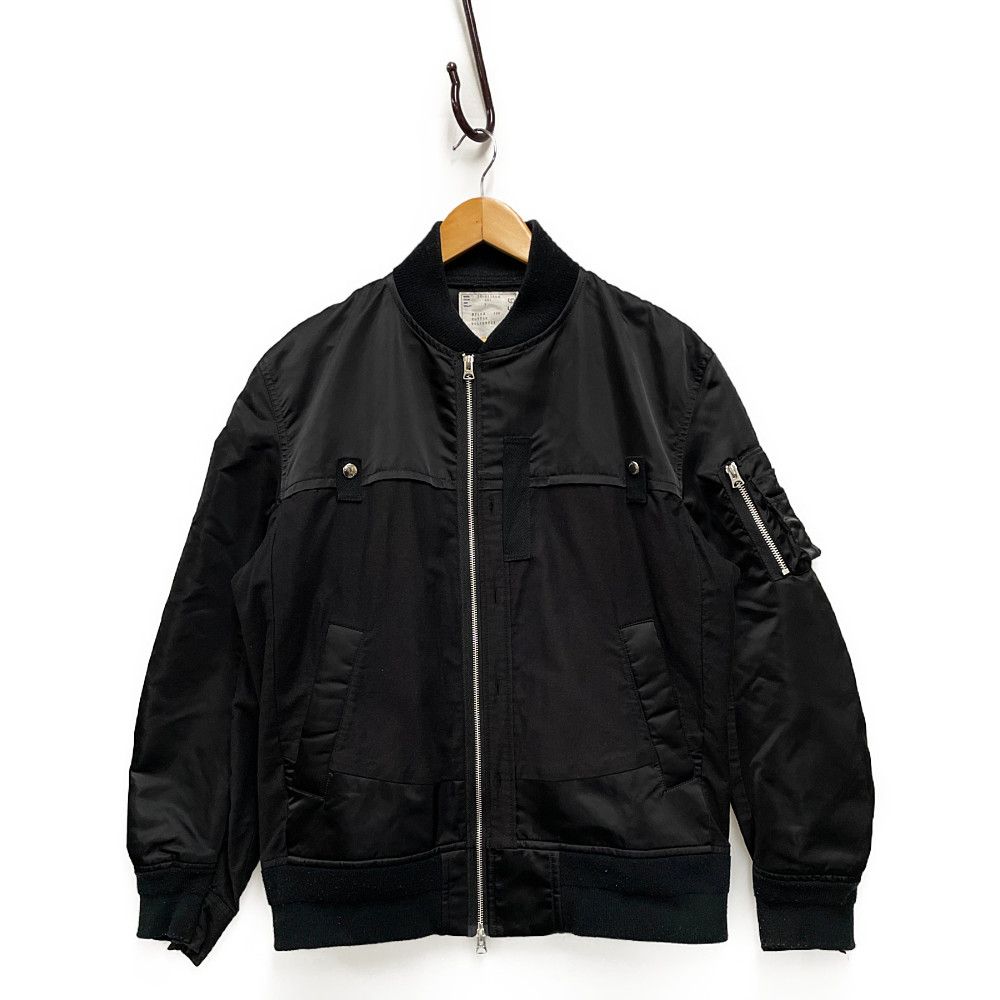 SACAI サカイ 20SS 20-02356M Nylon Twill Cotton Blouson MA-1