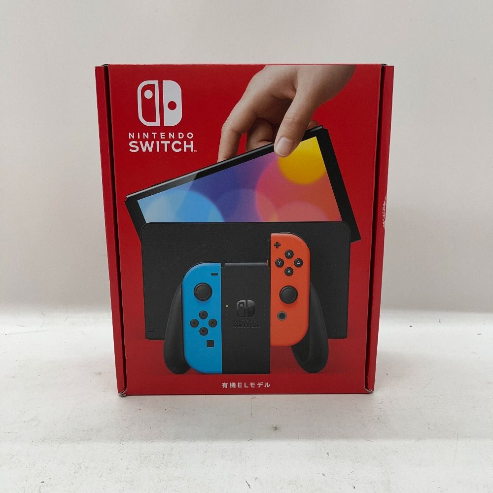 06w2710 ニンテンドー スイッチ 有機EL Joy-Con(L) ネオンブルー/(R) ネオンレッド ゲームハード Nintendo Switch  【中古品】 - メルカリ