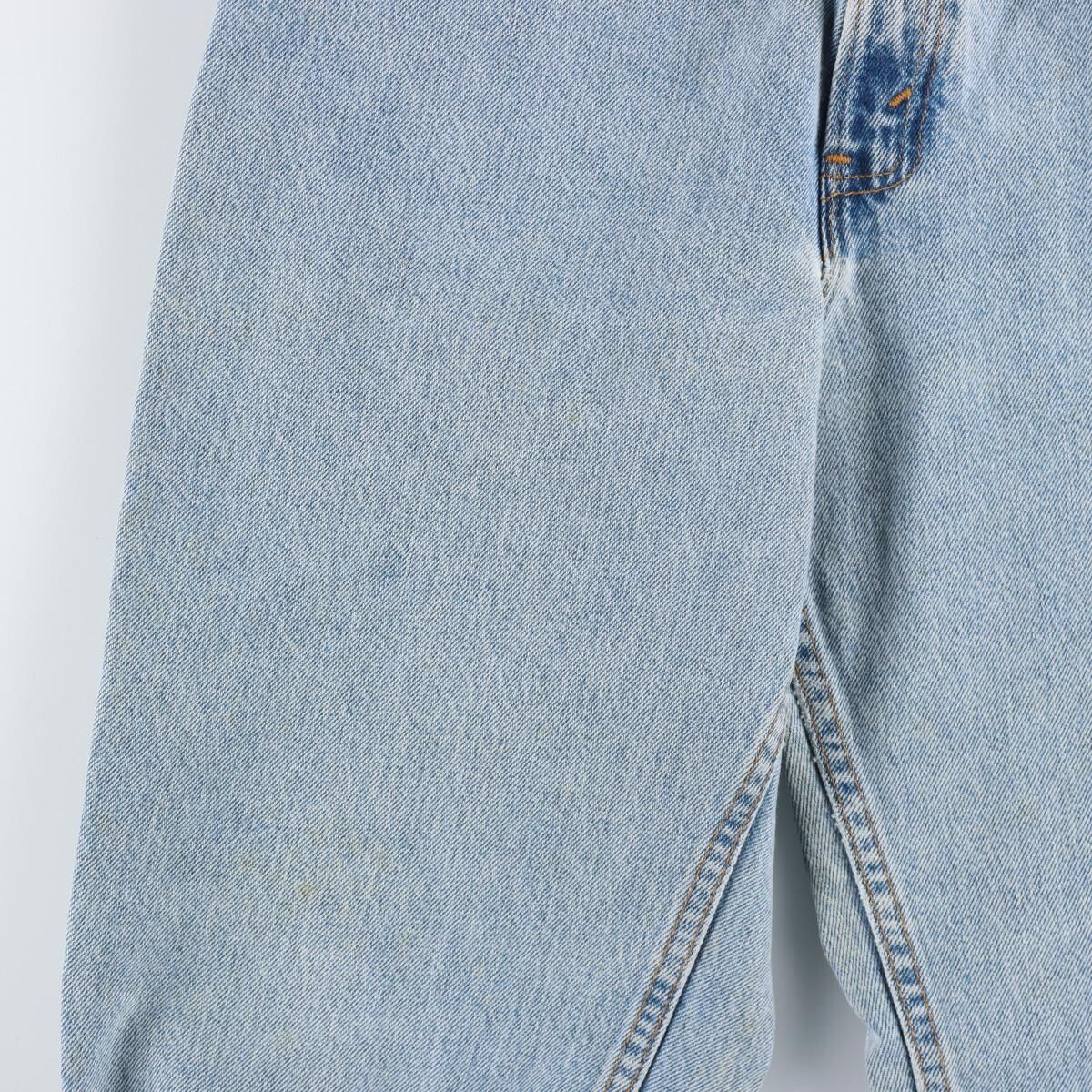 古着 90年代 リーバイス Levi's 550 RELAXED FIT TAPERED LEG テーパードジーンズ デニムパンツ USA製  レディースL(w30)/eaa325224