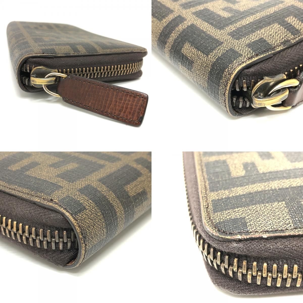 FENDI フェンディ 長財布 ズッカ 7M0174 PVC/レザー - メルカリ