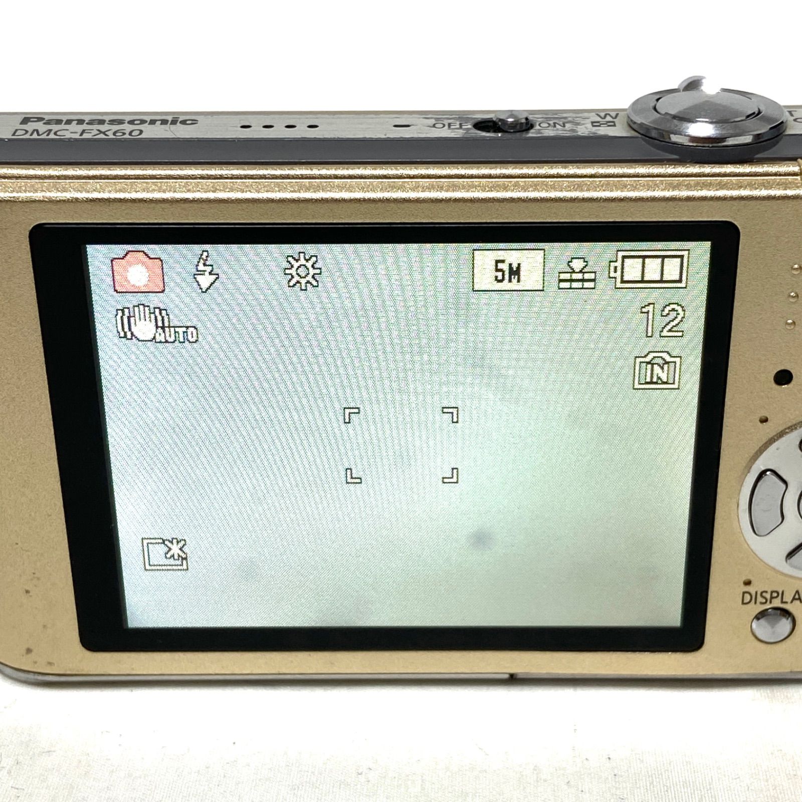 Panasonic LUMIX DMC-FX60 ゴールド コンパクトデジタルカメラ