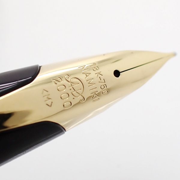 NAMIKI 万年筆 キリスト生誕2000年記念 18K750 螺鈿 AD2000