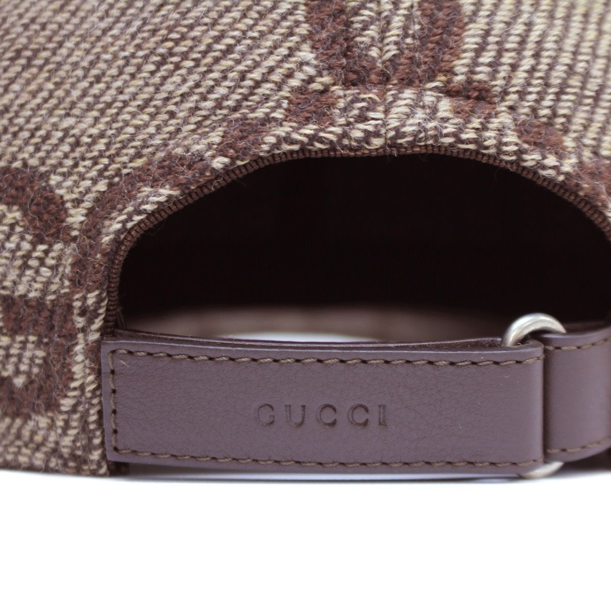 15 GUCCI グッチ ベージュ 771213 4HA7A ベースボールキャップ 