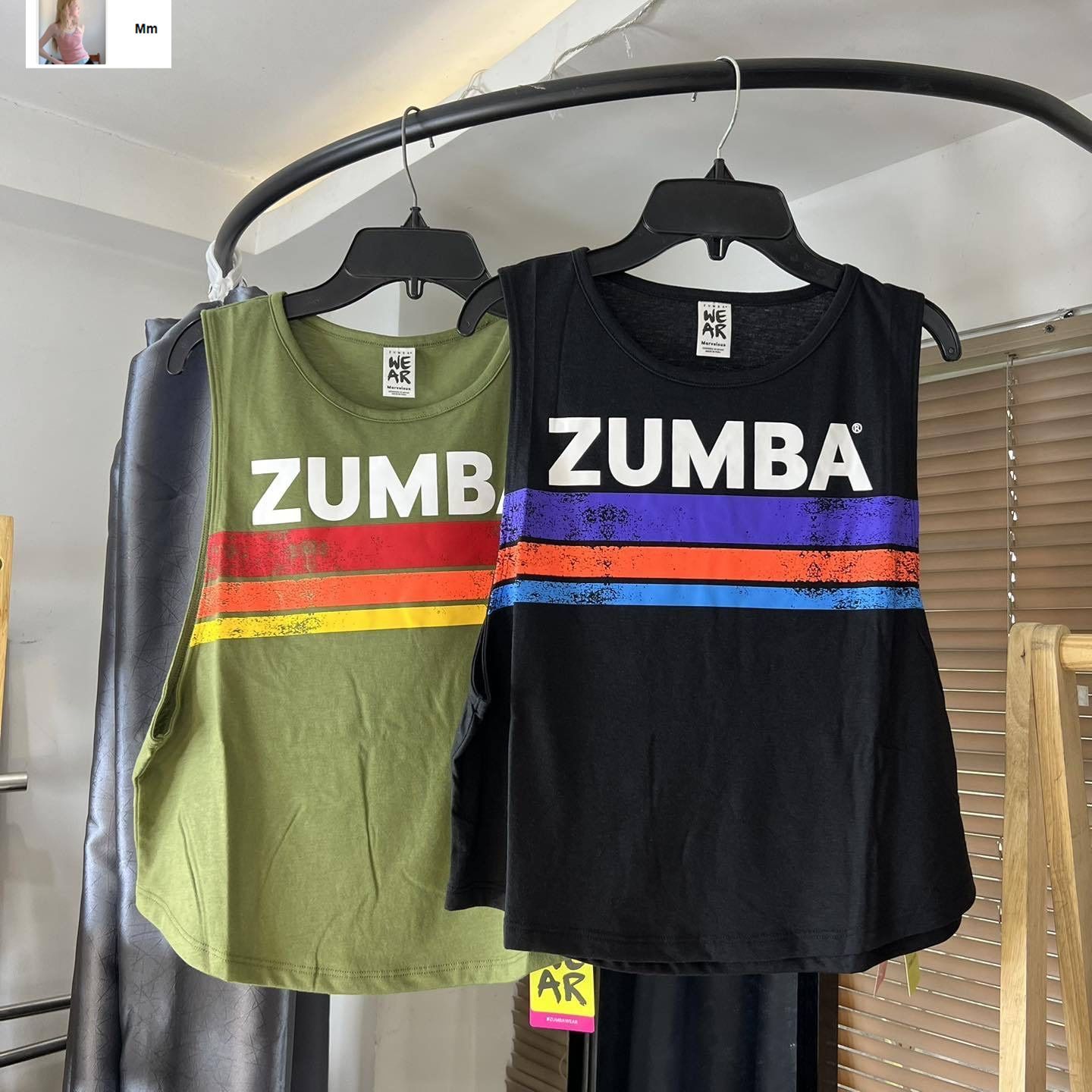 Zumba ズンバ Explore ラウンドヘム マッスルタンク ズンバ ZUMBA Explore ロゴ ラウンドヘム マッスルタンク タンク
