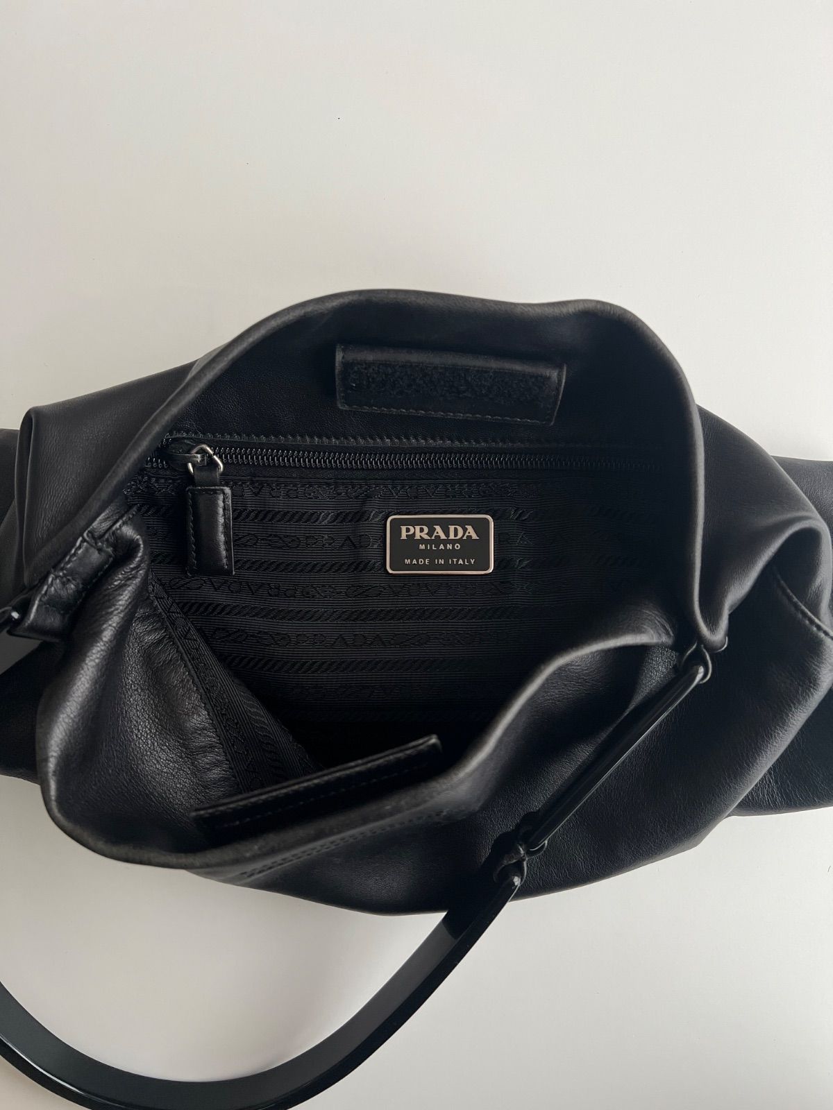 FW1998 PRADA LEATHER SHOULDER BAG プラダ 1990年代 アーカイブ