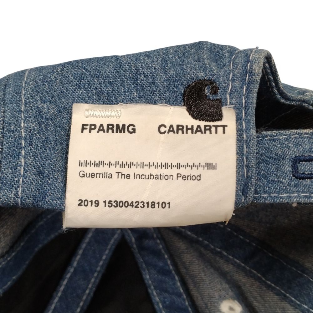 CARHARTT カーハート ×FPAR FORTY PERCENT AGAINST RIGHTS デニム キャップ インディゴ 正規品 / 35350