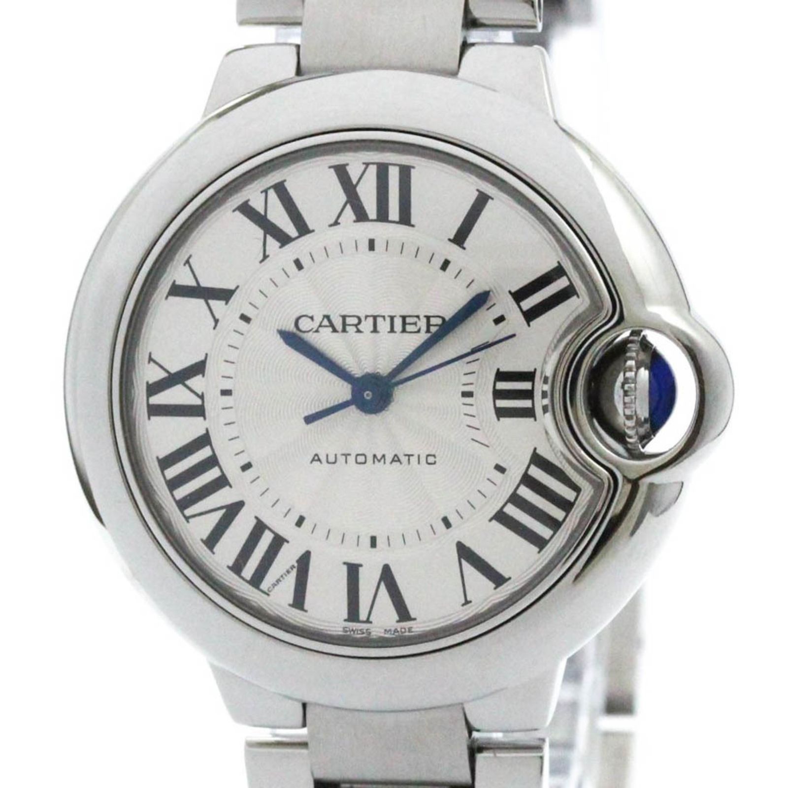 カルティエ (CARTIER) バロンブルー MM ステンレススチール 自動