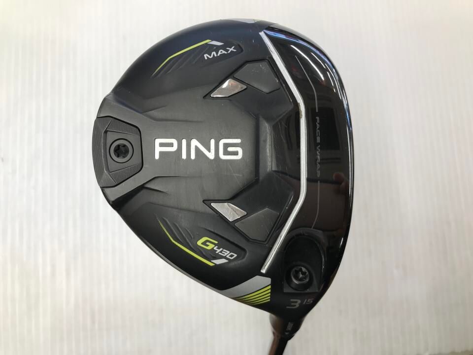 【即納】G430 MAX | 15 | S | TOUR 2.0 BLACK 75 | 中古 | フェアウェイウッド | ピン