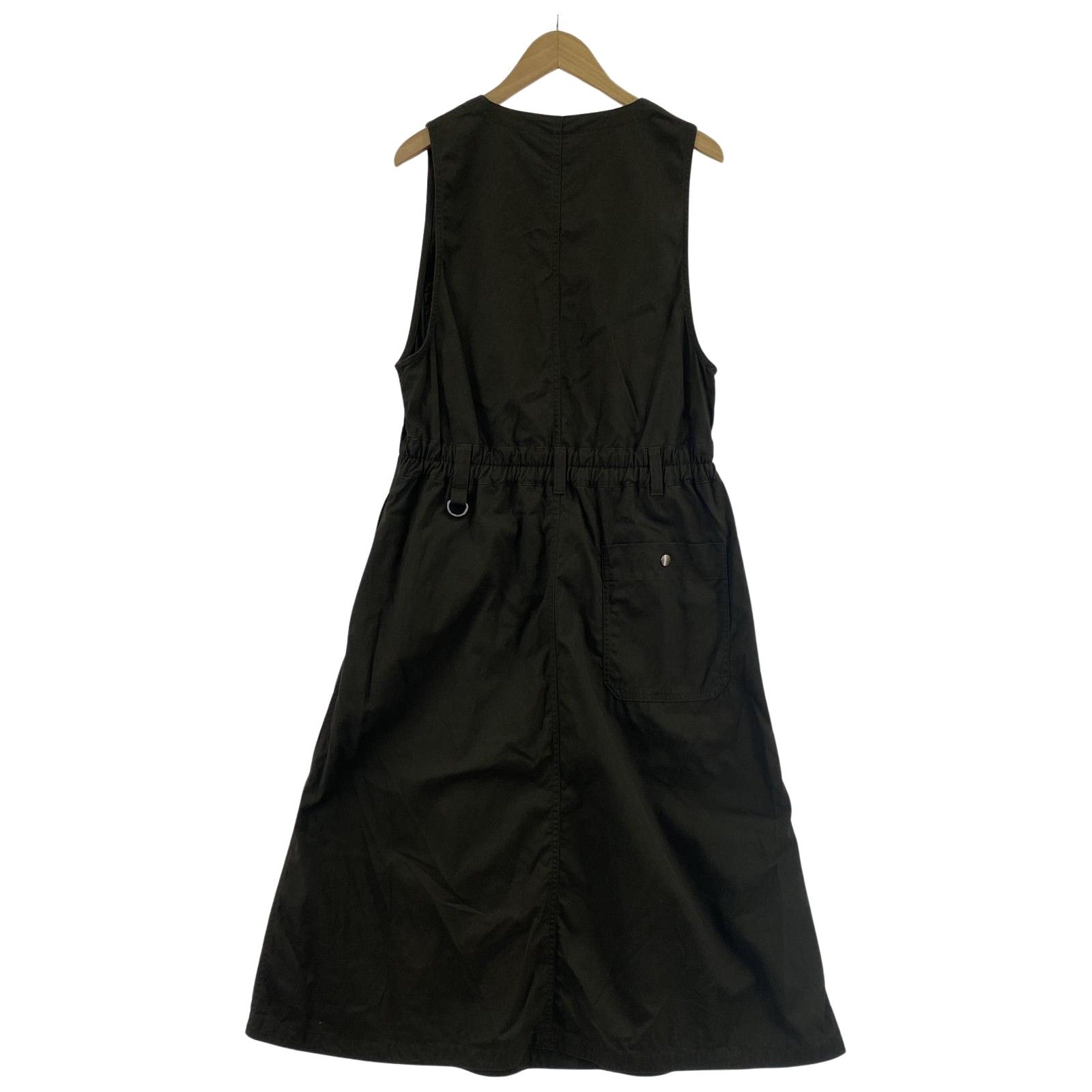 MHL. エムエイチエル ワンピース ジャンパースカート カーキ サイズⅡ MHL. エムエイチエル ジャンパースカートワンピース sizeⅡ/カーキ