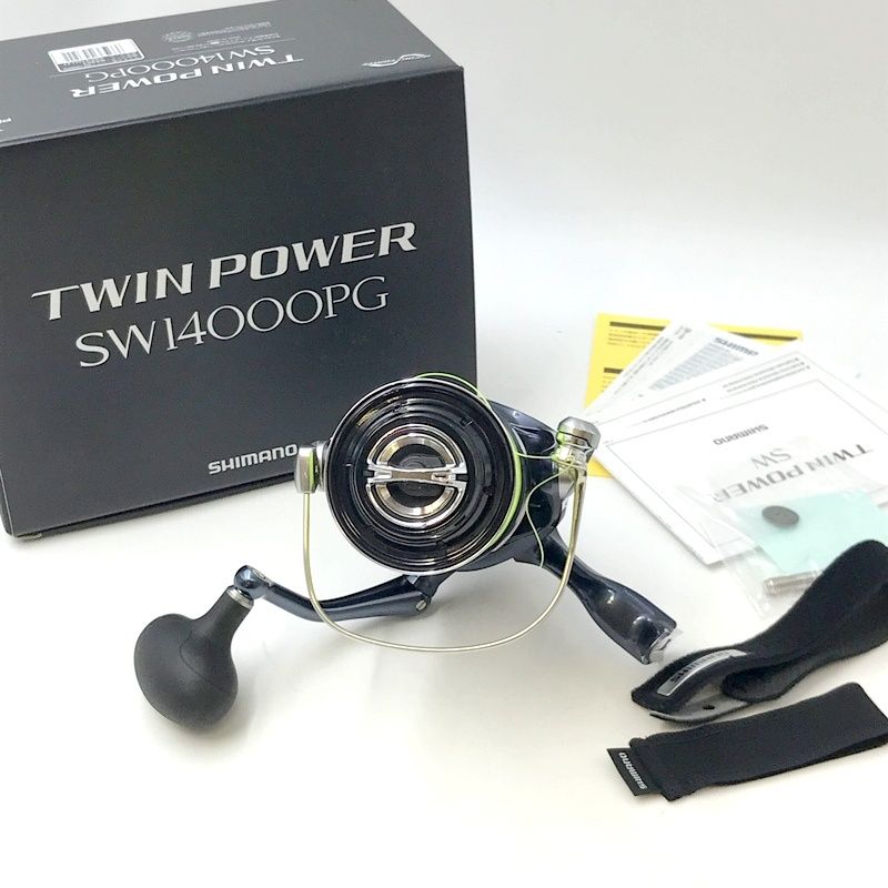 SHIMANO シマノ 21ツインパワー SW14000PG 04351 スピニングリール 釣具 つり 釣り アウトドア レジャー フィッシング TA3379