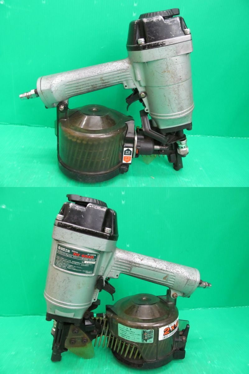 日立 HITACHI ロール釘打機 常圧 NV65AD 中古品 - ハンズクラフト