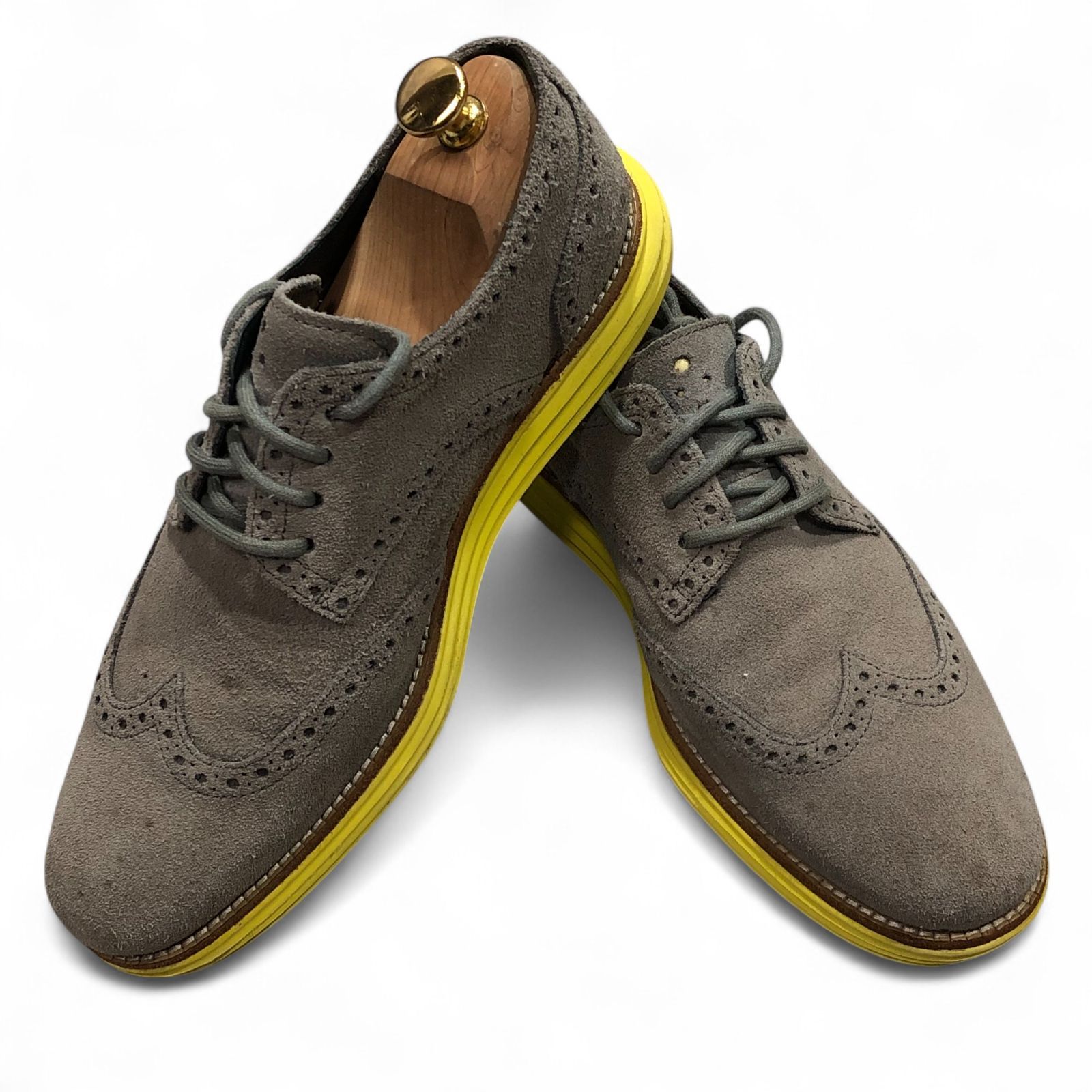 COLE HAAN コールハーン ルナグランド 7/5 グレースエード イエロー 靴