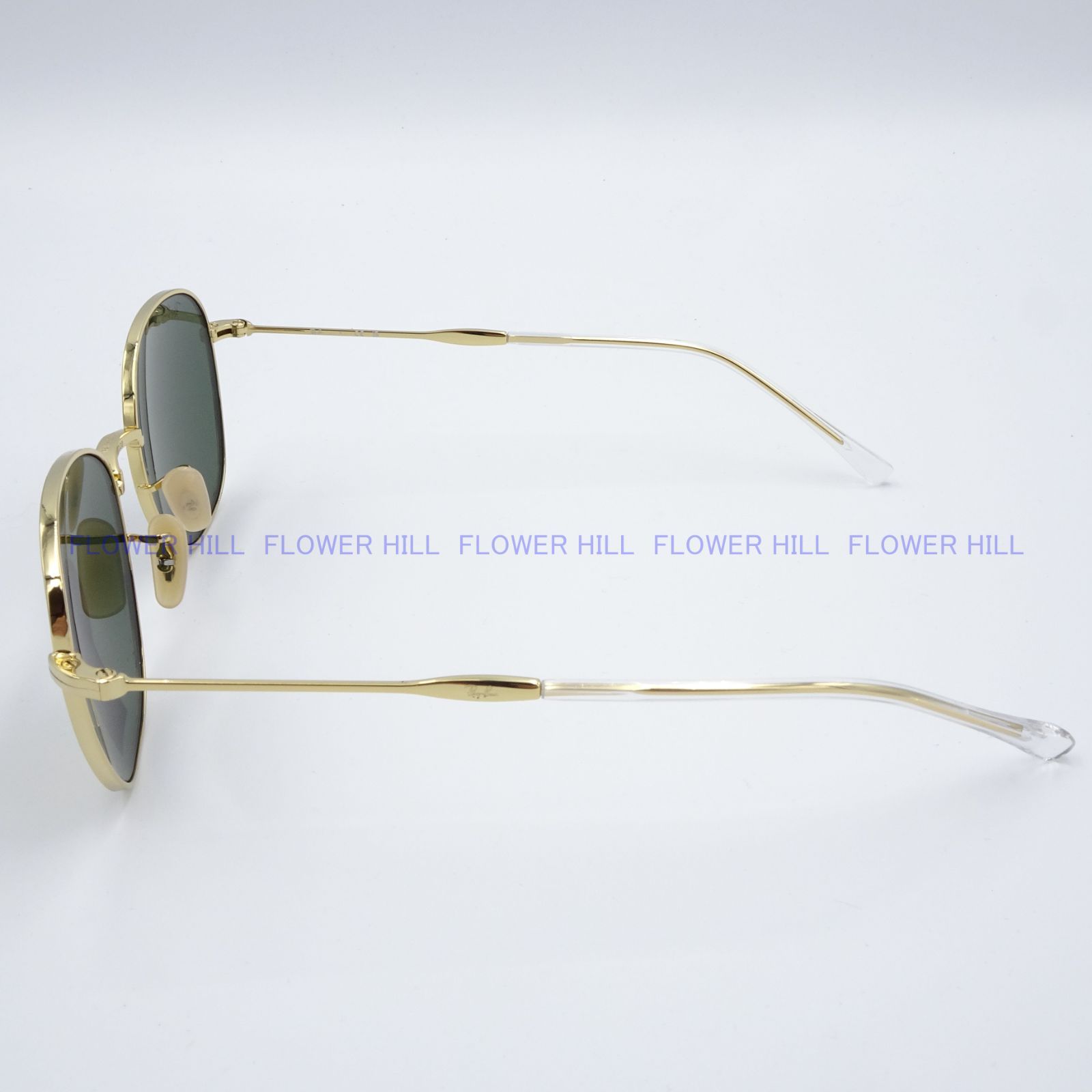 NEW AVIATOR Sunglasses in Gold and Silver/Blue - RB3625