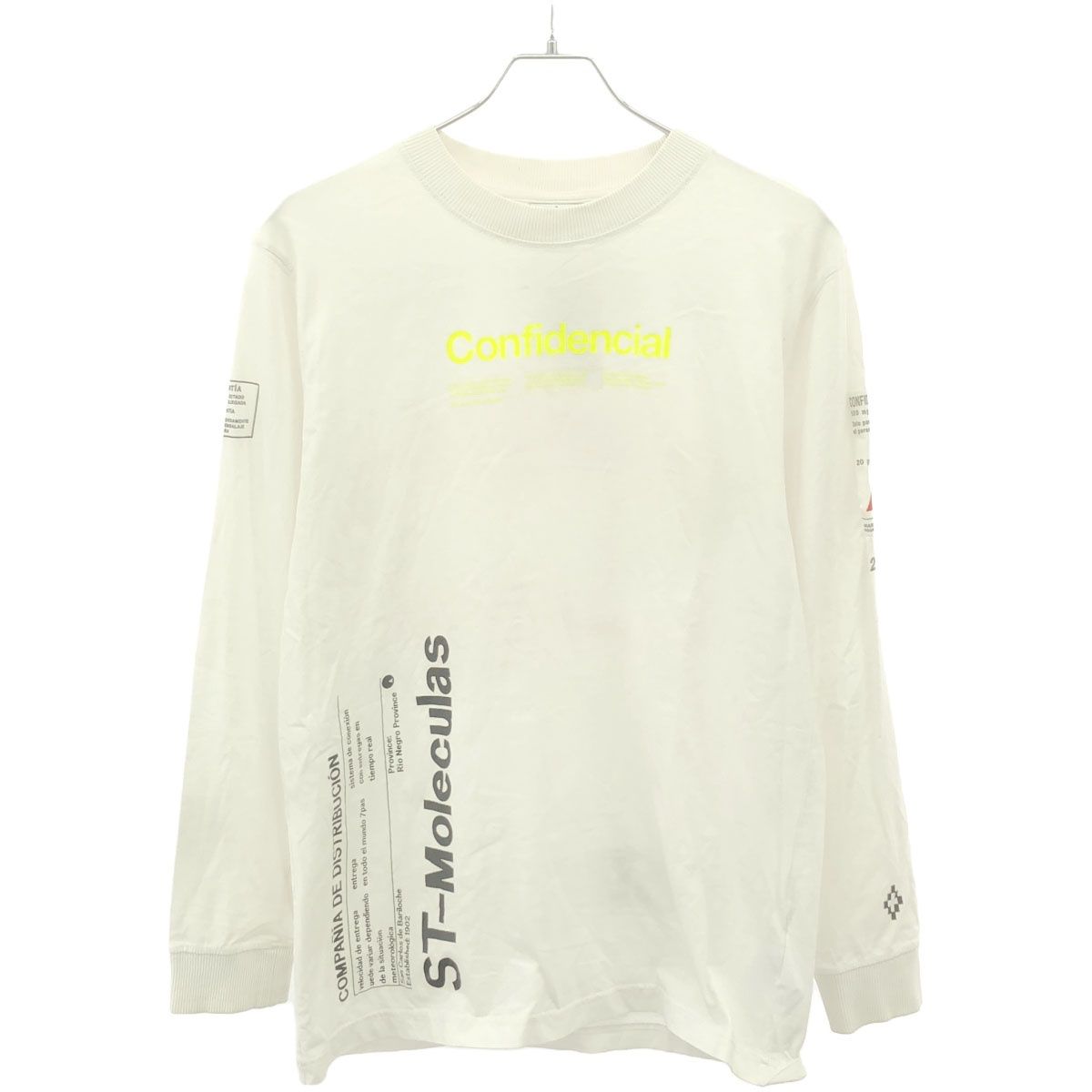 MARCELO BURLON マルセロバーロン ロングスリーブプリントTシャツ 