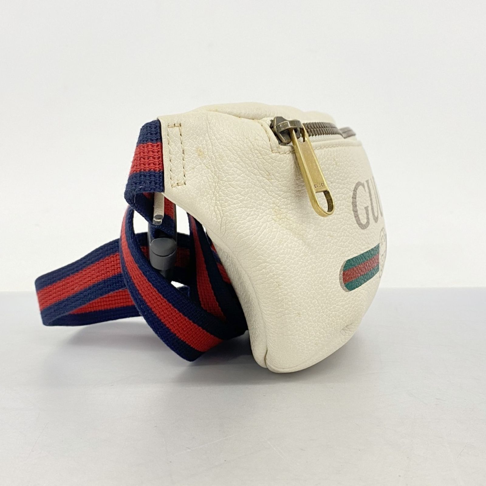 【お値下げしました！】GUCCI ボディバッグ レザー　ホワイト グッチ(Gucci) グッチ ボディバッグ 527792 レザー ホワイト