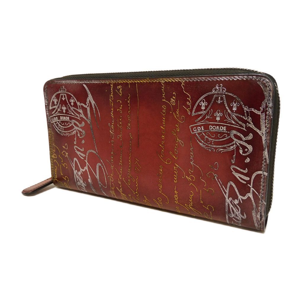 【極美品】ベルルッティ　ゴールデンパティーヌ　長財布　ラウンドファスナー Berluti ベルルッティ ゴールデン ラウンドファスナー 長財布 BERLUTI