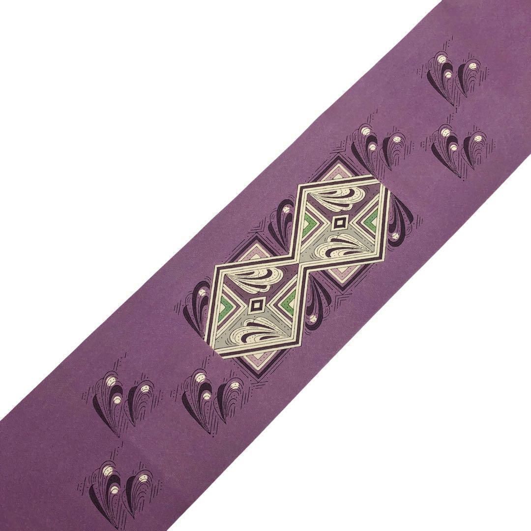 名古屋帯 人間国宝鈴田滋人 染織重要無形文化財 木版摺り更紗 O-1046 名古屋帯 人間国宝鈴田滋人 染織重要無形文化財 木版摺り更紗 O-1046