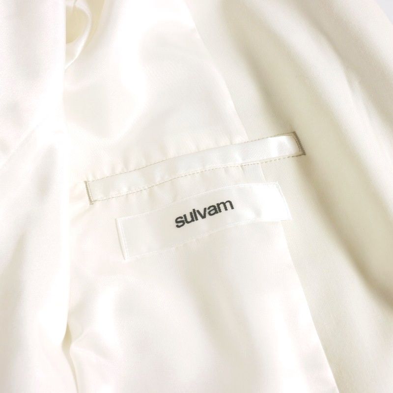 サルバム sulvam 24SS 2 BUTTON VENTS JACKET 2つボタン ベンツ