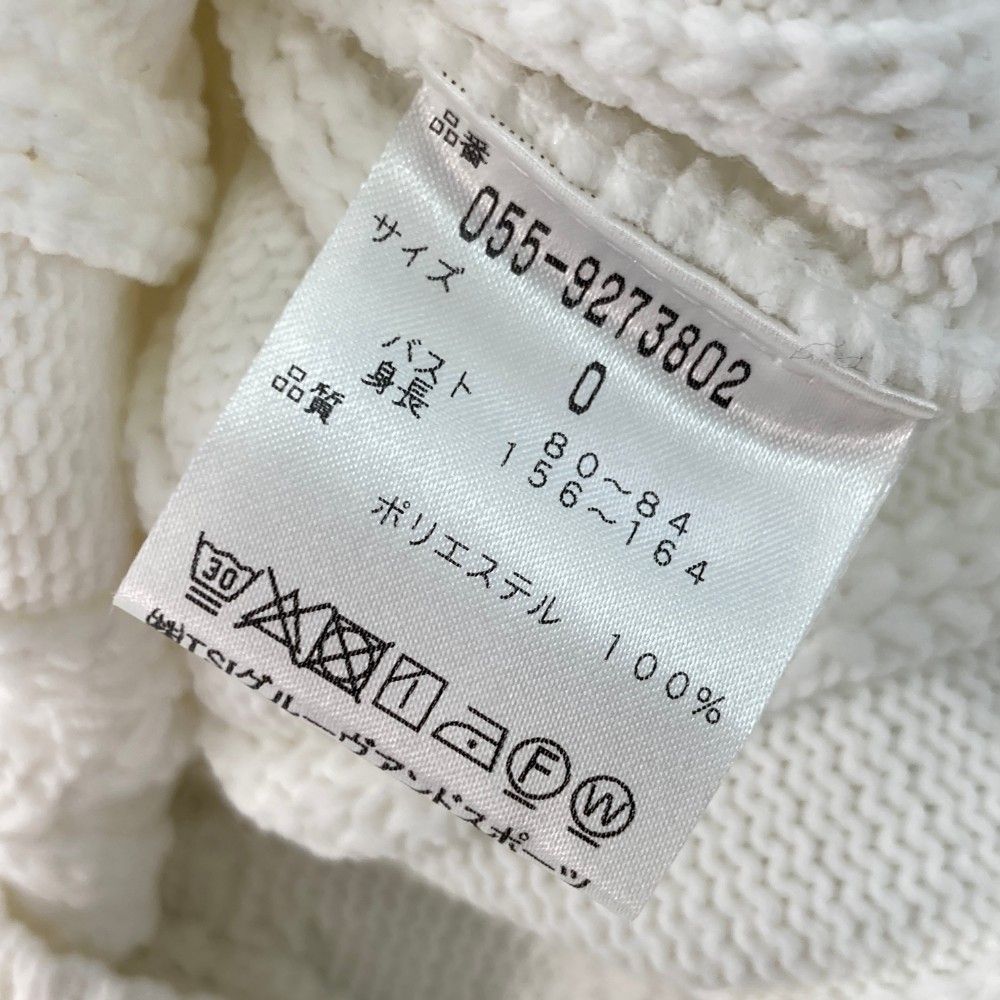 サイズ：0 PEARLY GATES パーリーゲイツ 30周年 Vネック ニット