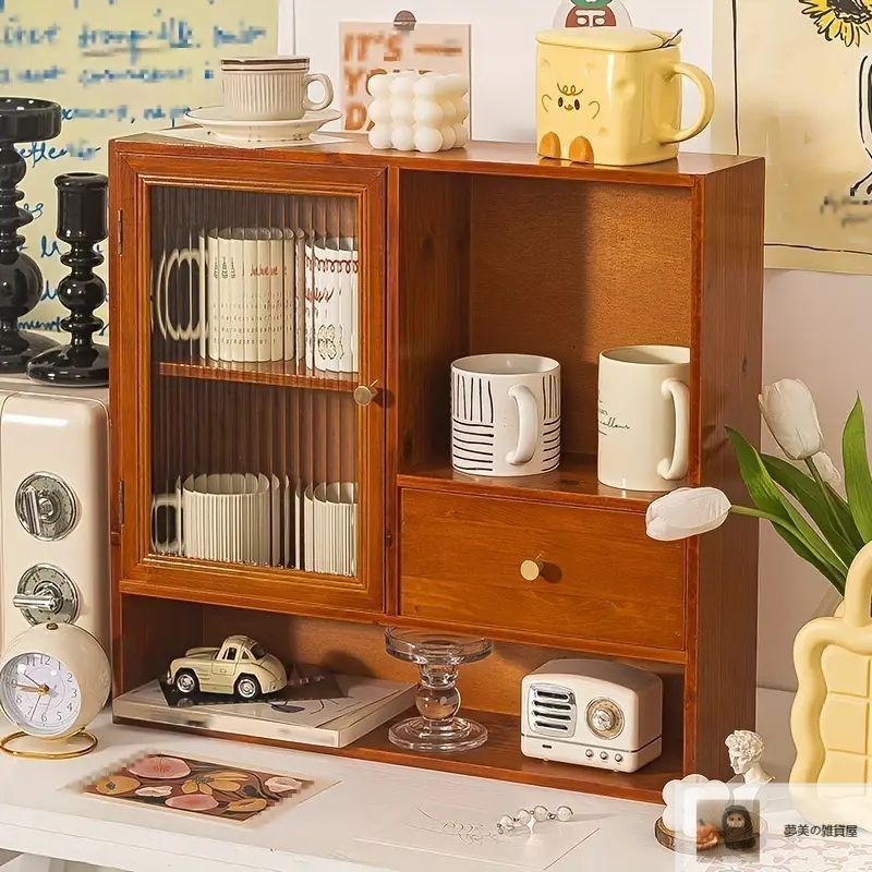 引き出し ガラス扉