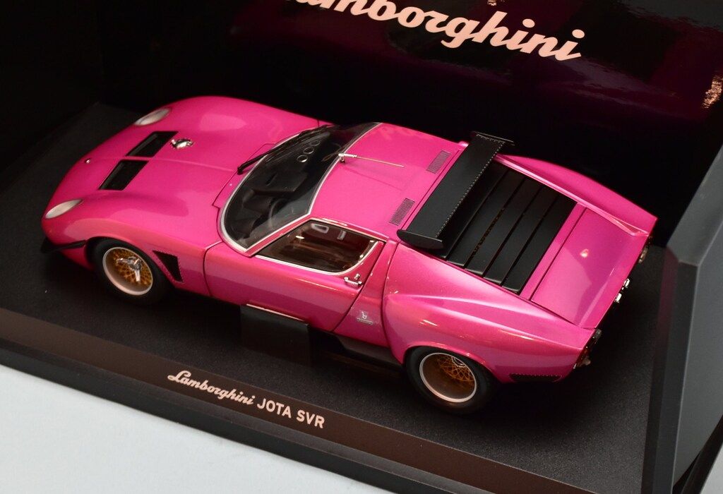 京商 1 18 Lamborghini JOTA SVR パープルメタリック 08311PM