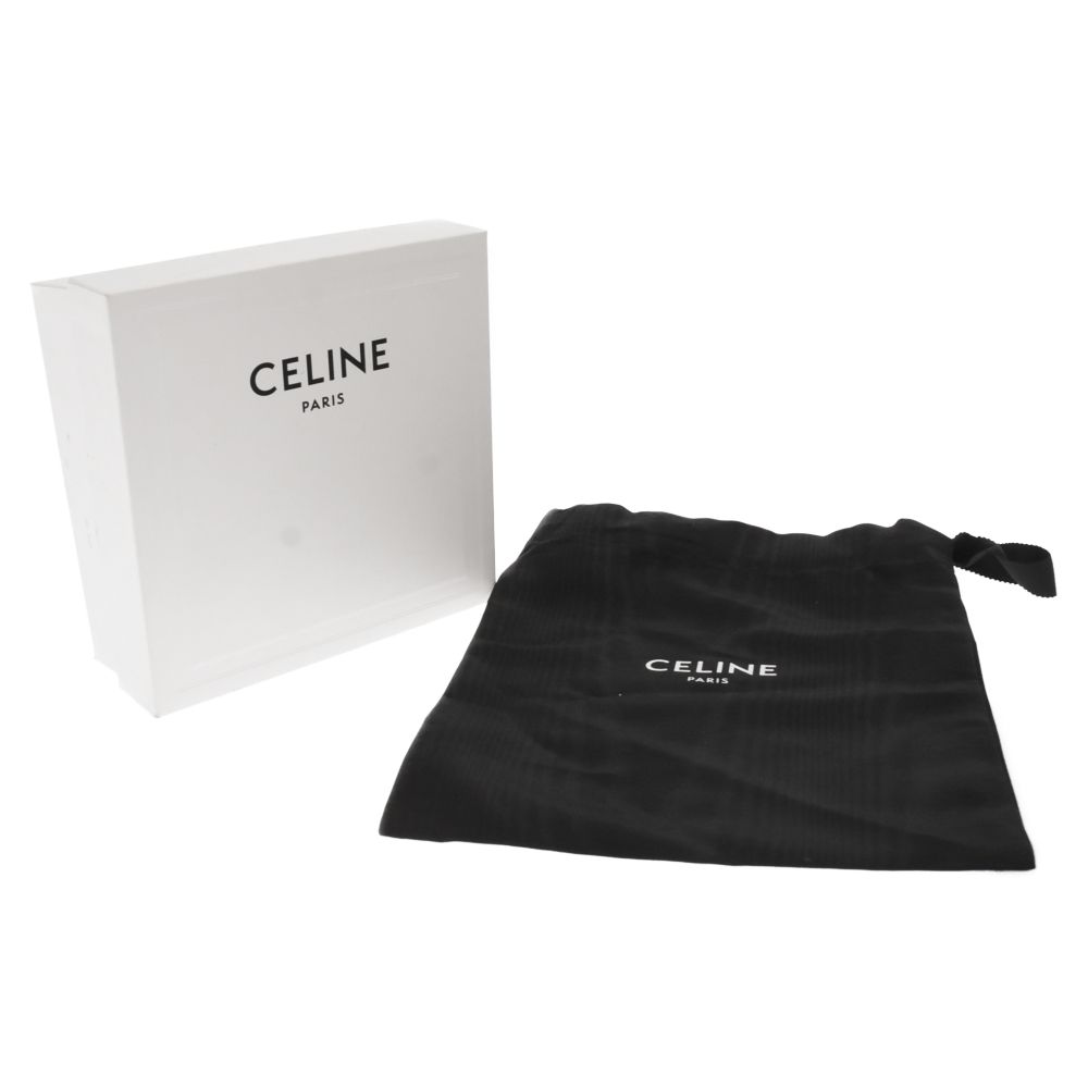 【人気/関税/送料込み】 Celine Medium Western Belt in Vintage MEDIUM 25MM WESTERN BELT in VINTAGE CALFSKIN - BLACK | CELINE