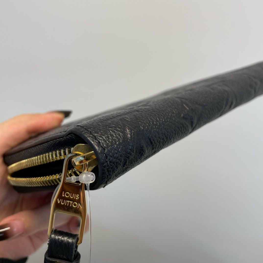 ルイヴィトン ジッピーウォレット モノグラムアンプラント ノワール 長