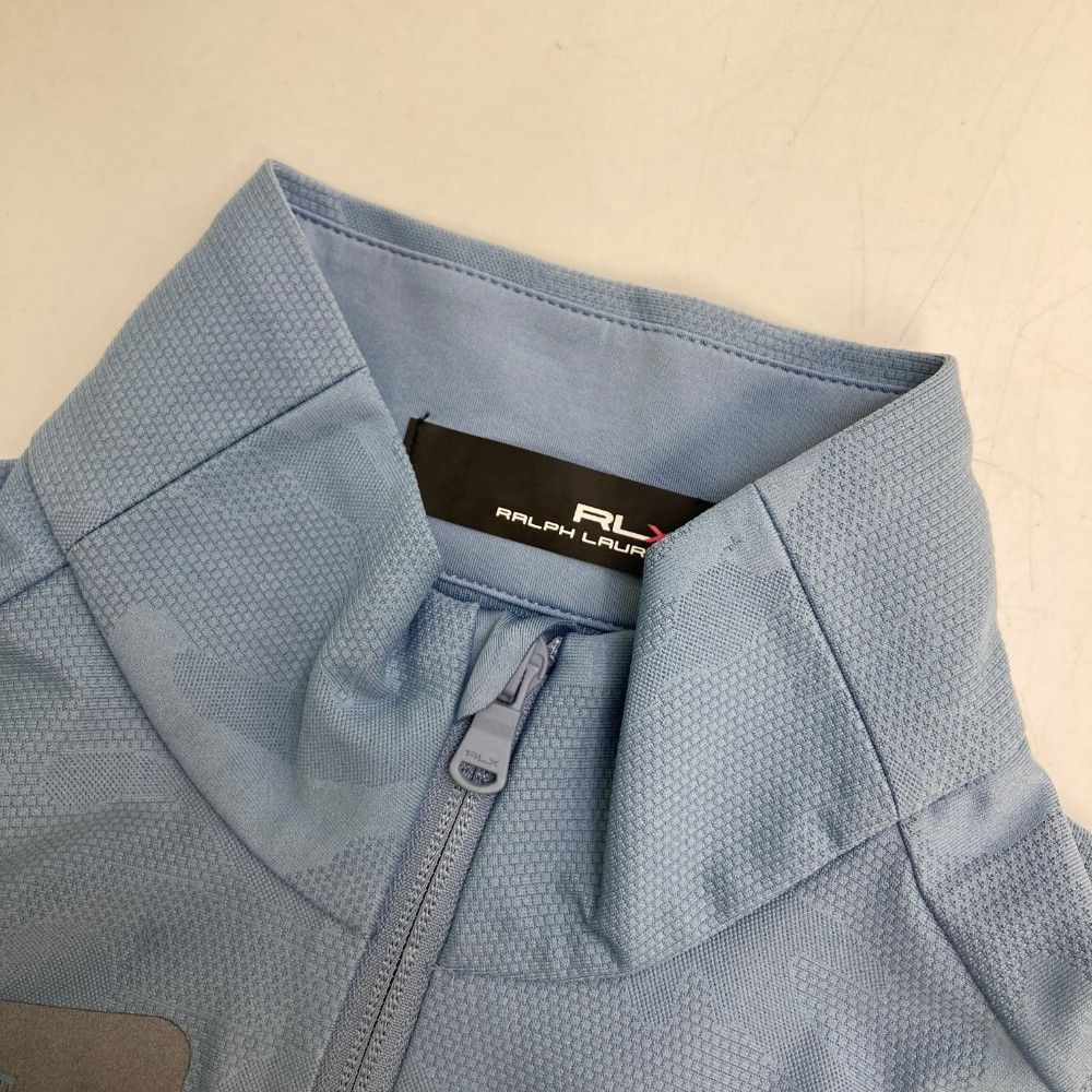 サイズ：S RLX ラルフローレン 長袖ハーフジップTシャツ