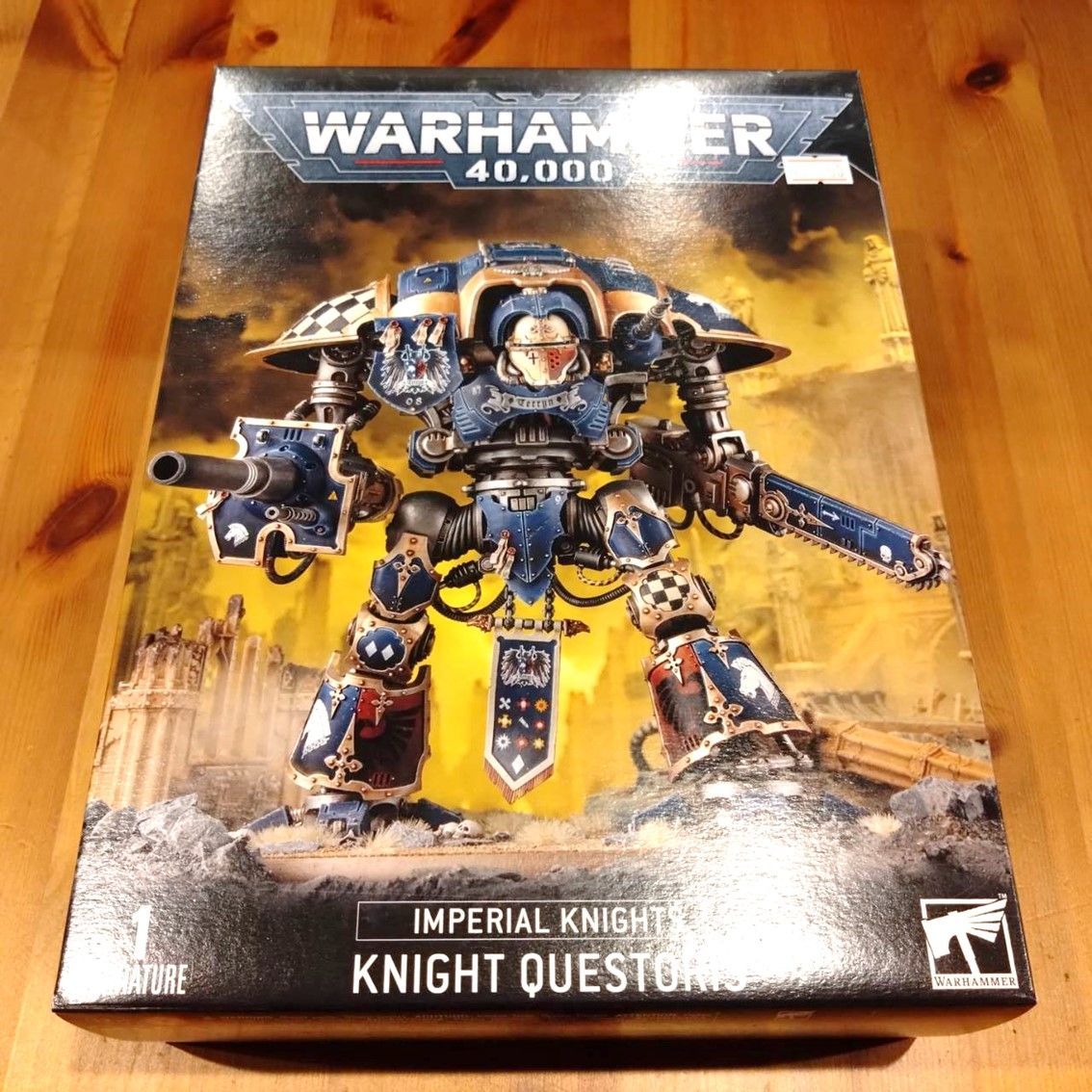 ウォーハンマー40k インペリアルナイト 塗装済み完成品 3体セット - ゲーム