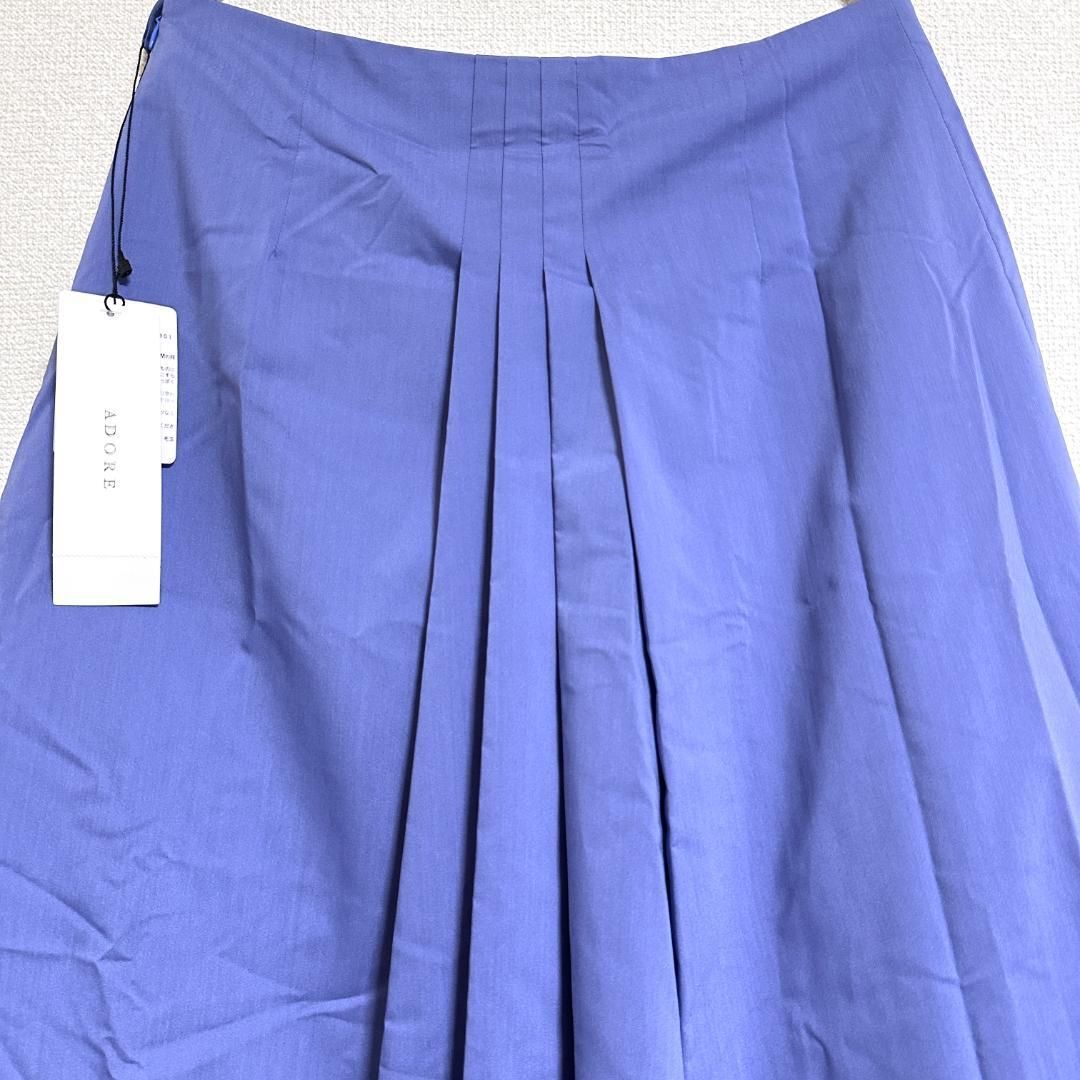 ADORE ライトストレッチバックタックアシンメトリースカート