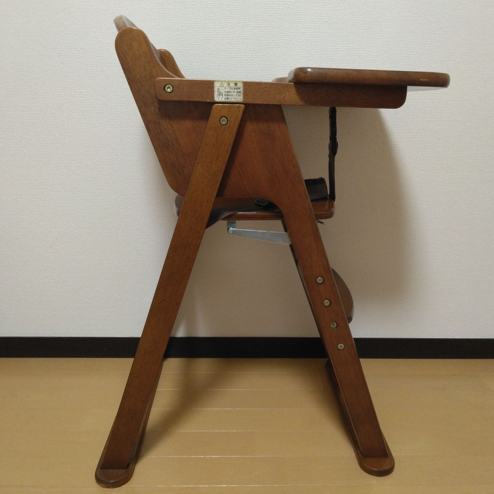 専用KATOJI /カトージ 木製 ハイチェア 折りたたみ・ステップ切り替え可 木製ハイチェア ステップ切り替え（ブラウン）」について