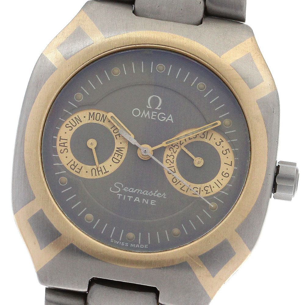 オメガ OMEGA シーマスター ポラリス デイデイト クォーツ