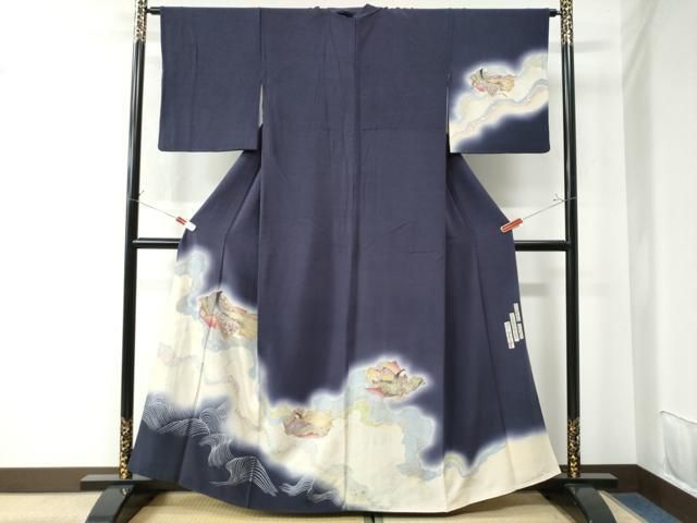 平和屋着物○友禅師・京の名工・伝統工芸士・樽本伊勢蔵 訪問着
